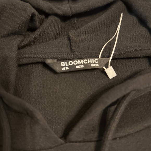 BloomChic Jack-O’-Lantern Varsity-Stripe Hoodie – Plus 26 - Picture 5 of 10